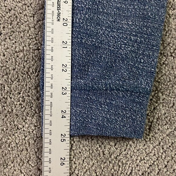 Marine Layer Henley Shirt Men's Medium Heather Blue Clayton 4 Button Pullover - Picture 11 of 13